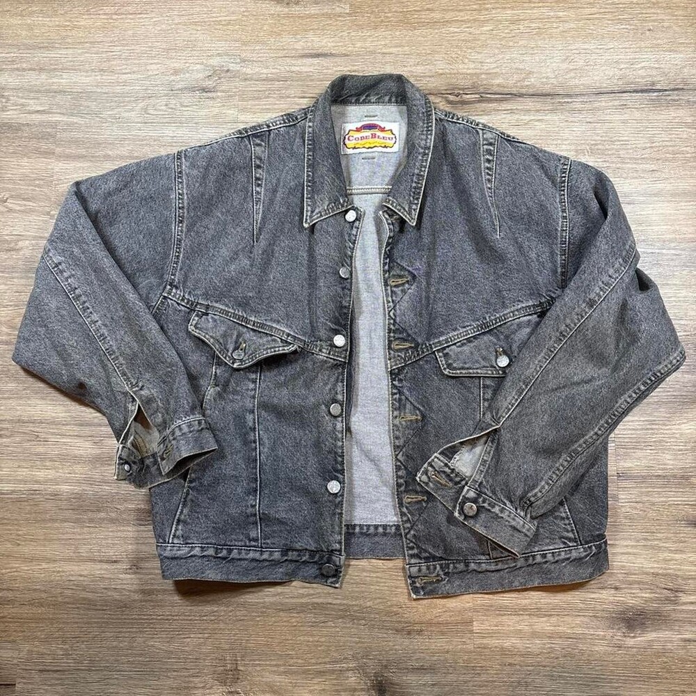 Code Bleu Men's Black and Grey Jacket